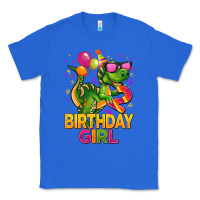 True Royal 2rd birthday girl t rex pink Classic Tee - CowGirlArtShop