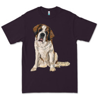 Plum saint bernard Premium Tee - RanaPortraitStore