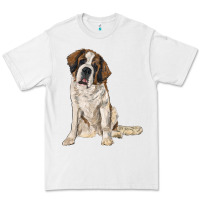 White saint bernard Premium Tee - RanaPortraitStore