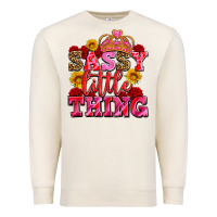 Sandshell sassy little thing with crown Premium Sweatshirt - AdoDesignShop