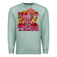 Seafoam sassy little thing with crown Premium Sweatshirt - AdoDesignShop
