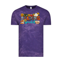 Cloud Purple reading specialist olivia Vintage Tee - OliviaCreatesArt