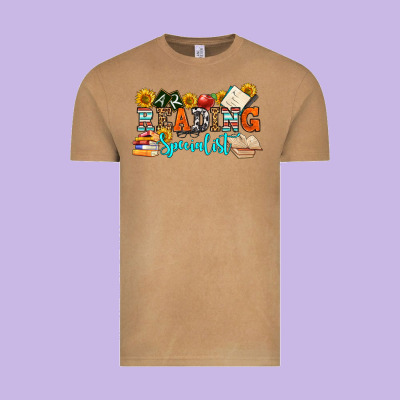 Reading Specialist Olivia Vintage Tee Designed By Oliviacreatesart