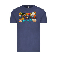 Vintage Denim reading specialist olivia Vintage Tee - OliviaCreatesArt