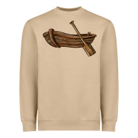 Mushroom rowboat Heavyweight Sweatshirt - BarkalooDesign