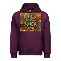 Mauve Wine kinda classy kinda hood Urban Hoodie - JahusDesignShop