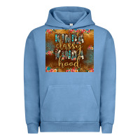 Pigment Pebble Blue kinda classy kinda hood Urban Hoodie - JahusDesignShop