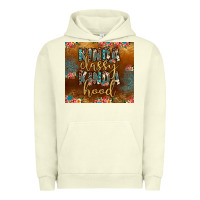 Pigment Pistachio kinda classy kinda hood Urban Hoodie - JahusDesignShop