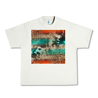 Pistachio Leopard Cowhide Pattern Urban Heavy Tee - CowCowDesign