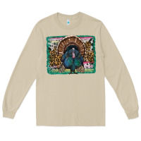 Mushroom thanksgiving turkey with background Long Sleeve Tee - RanaPortraitStore