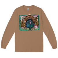 Toasted Coconut thanksgiving turkey with background Long Sleeve Tee - RanaPortraitStore