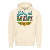 Sandshell blessed mini Zipper Hoodie - BarkalooDesign