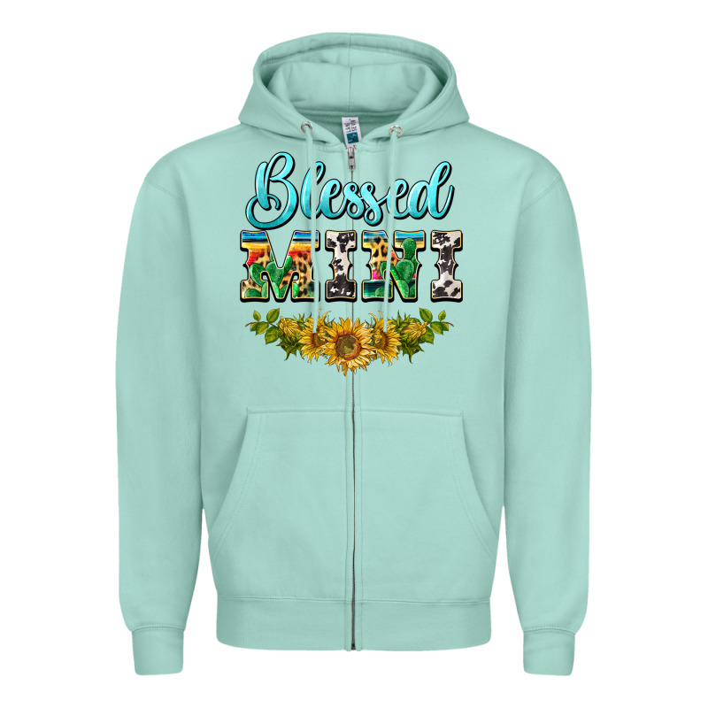 Blessed Mini Zipper Hoodie by BarkalooDesign | Teevron