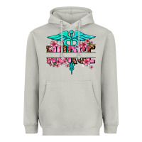 Moon Dust floral nurse preview Heavyweight Hoodie - AdoDesignShop