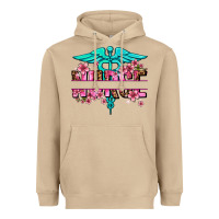 Mushroom floral nurse preview Heavyweight Hoodie - AdoDesignShop