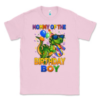 Bubblegum Pink mommy of the 5 th birthday boy t rex Classic Tee - CowGirlArtShop