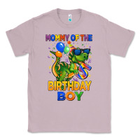 Lilac mommy of the 5 th birthday boy t rex Classic Tee - CowGirlArtShop