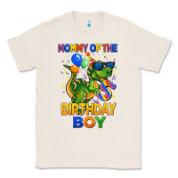 Natural mommy of the 5 th birthday boy t rex Classic Tee - CowGirlArtShop