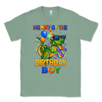 Sage mommy of the 5 th birthday boy t rex Classic Tee - CowGirlArtShop