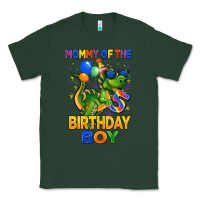 Sports Green mommy of the 5 th birthday boy t rex Classic Tee - CowGirlArtShop