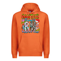 Carrot Santa's Favorite RN Registered Nurse Premium Hoodie - CowhideDigitalArt