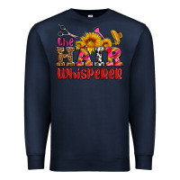 Navy hair whisperer Premium Sweatshirt - AdoDesignShop