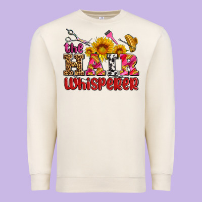 Hair Whisperer Premium Sweatshirt Designed By Adodesignshop