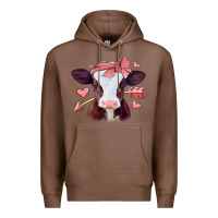 Chestnut valentines day baby calf Premium Hoodie - Jasminsmagicworld