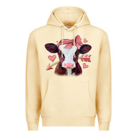 Pina Colada valentines day baby calf Premium Hoodie - Jasminsmagicworld