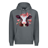 Rock valentines day baby calf Premium Hoodie - Jasminsmagicworld