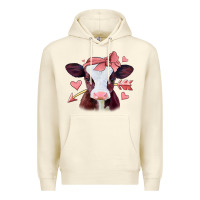 Sandshell valentines day baby calf Premium Hoodie - Jasminsmagicworld