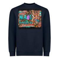 Navy nail hustler tumbler Heavyweight Sweatshirt - BarkalooDesign