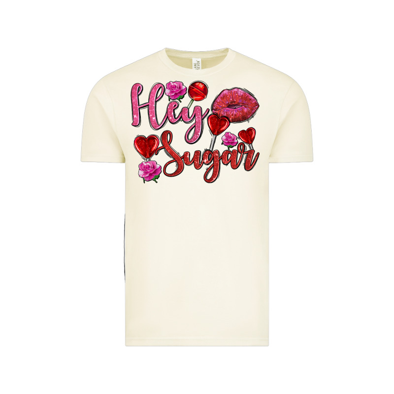 Hey Sugar With Lips And Candies Olivia Vintage Tee by OliviaCreatesArt | Teevron