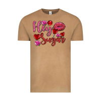 Vintage Camel hey sugar with lips and candies olivia Vintage Tee - OliviaCreatesArt