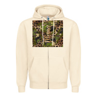 Sandshell camouflage mama Zipper Hoodie - BarkalooDesign