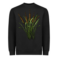 Black reeds Heavyweight Sweatshirt - BarkalooDesign