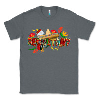 Charcoal Heather cinco de mayo secretary Classic Tee - CowGirlArtShop