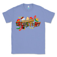 Colony Blue cinco de mayo secretary Classic Tee - CowGirlArtShop