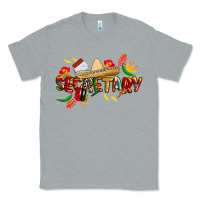 Heather Grey cinco de mayo secretary Classic Tee - CowGirlArtShop