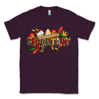Plum cinco de mayo secretary Classic Tee - CowGirlArtShop