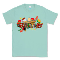 Seafoam cinco de mayo secretary Classic Tee - CowGirlArtShop