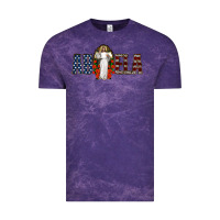 Cloud Purple abuela jesus christ Vintage Tee - Jasminsmagicworld