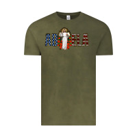 Vintage Olive abuela jesus christ Vintage Tee - Jasminsmagicworld
