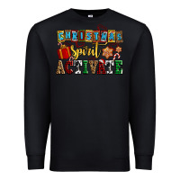 Black christmas spirit activate Premium Sweatshirt - AdoDesignShop