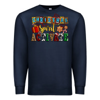 Navy christmas spirit activate Premium Sweatshirt - AdoDesignShop