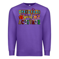Purple christmas spirit activate Premium Sweatshirt - AdoDesignShop