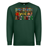 Sports Green christmas spirit activate Premium Sweatshirt - AdoDesignShop
