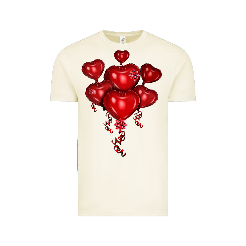 Heart Balloons Olivia Vintage Tee by OliviaCreatesArt | Teevron