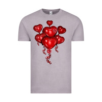 Vintage Zinc heart balloons olivia Vintage Tee - OliviaCreatesArt