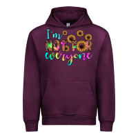 Mauve Wine i'm not for everyone Urban Hoodie - JahusDesignShop
